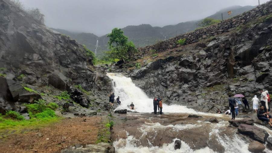 Tamhini ghat waterfall
